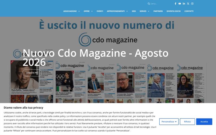 Captura de ecrã de cdo.org