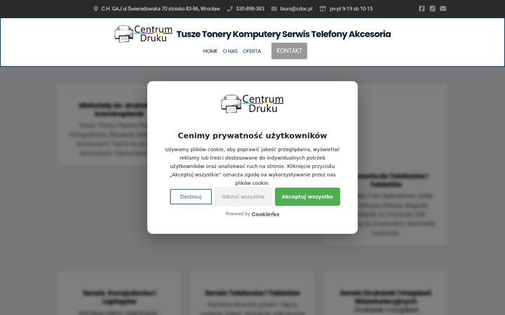 Screenshot stránky cdoc.pl