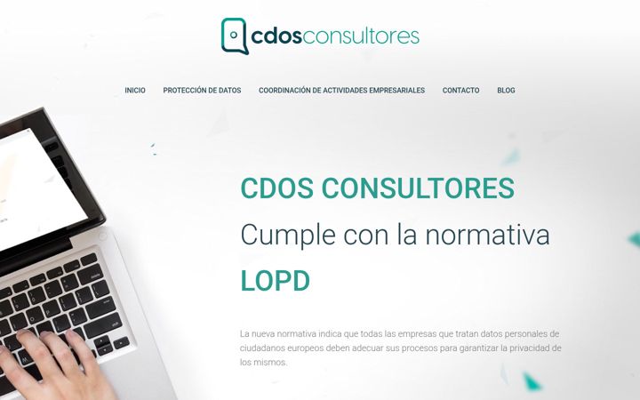 Screenshot of cdosconsultores.com