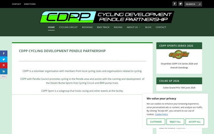 Screenshot of cdpp.org.uk