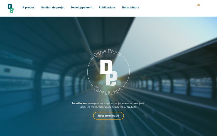 Screenshot του cdproulx.ca