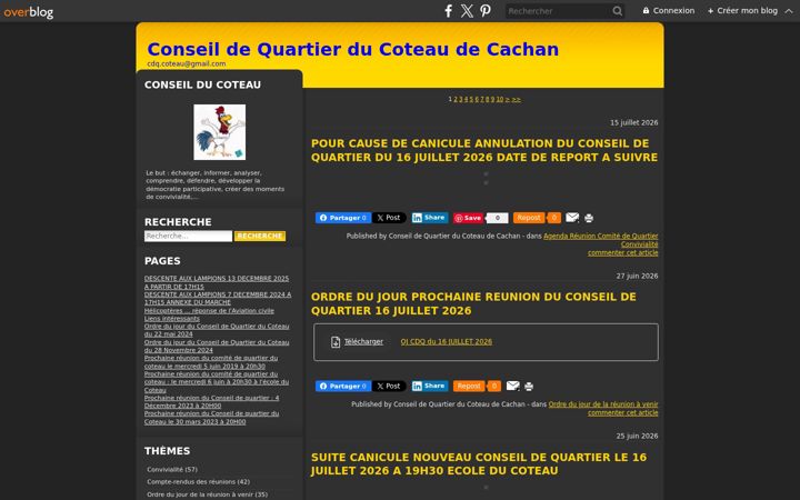 Screenshot of cdq-coteau-cachan.fr