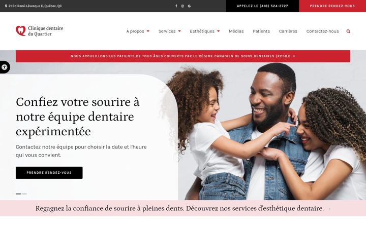 Screenshot of cdquartier.com