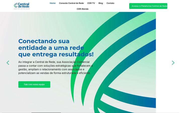 Snímek obrazovky cdr.net.br