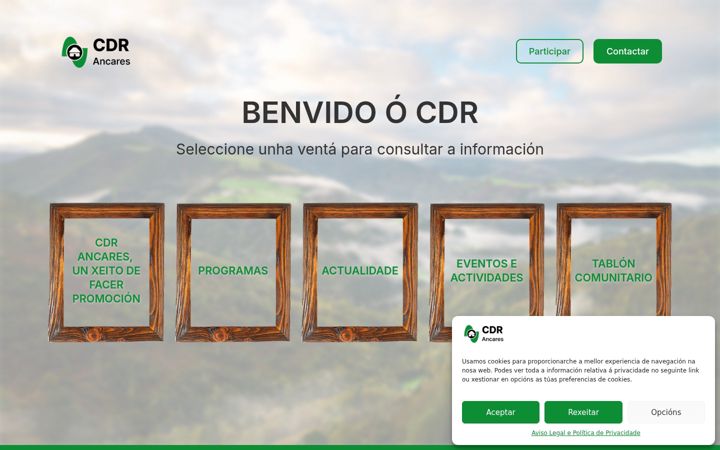 Captura de ecrã de cdrancares.org