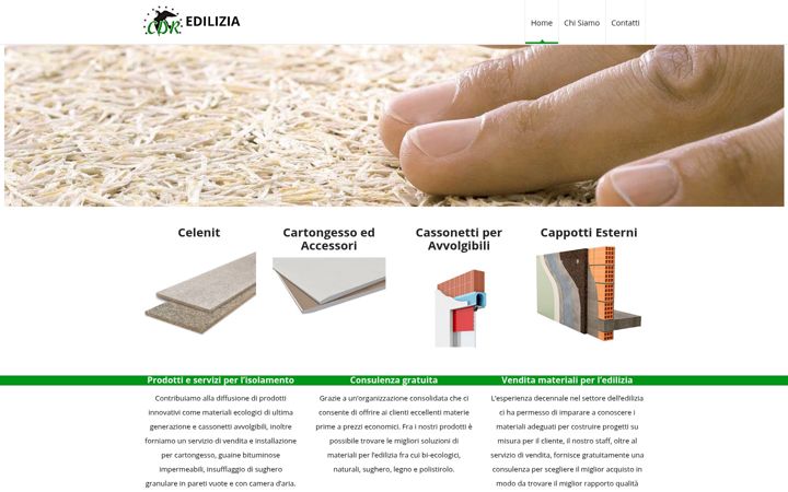 Screenshot stránky cdredilizia.com