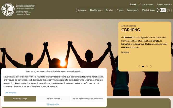 Screenshot του cdrhpnq-fnhrdcq.ca