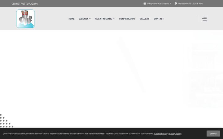 Screenshot of cdristrutturazioni.it