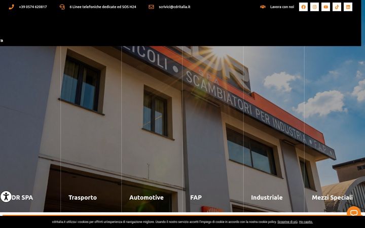 Screenshot of cdritalia.it