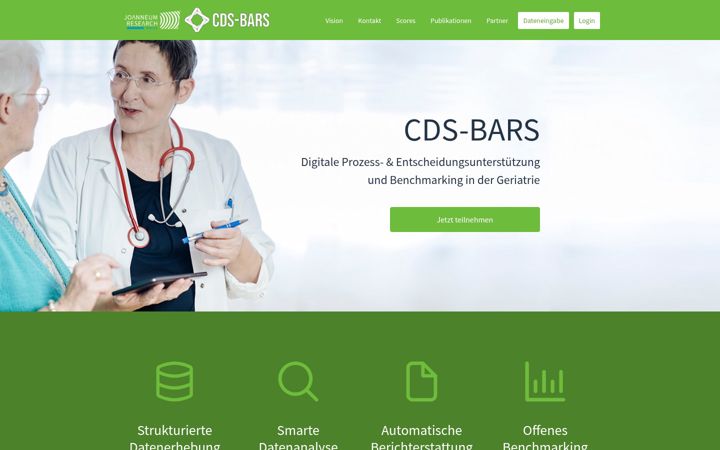 Skjámynd af cds-bars.eu