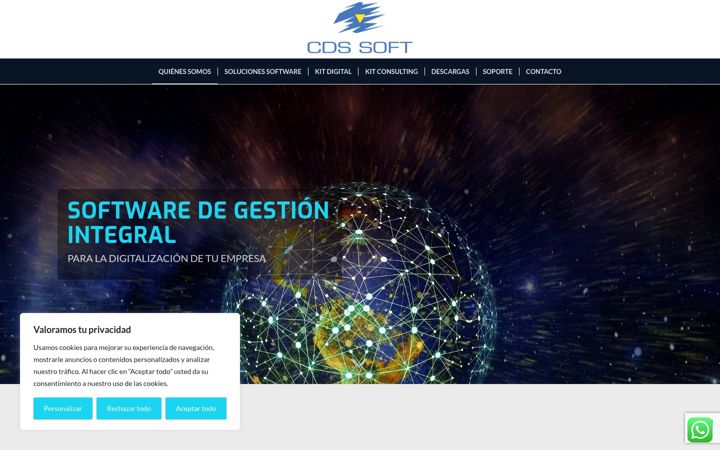 Screenshot of cds-soft.es