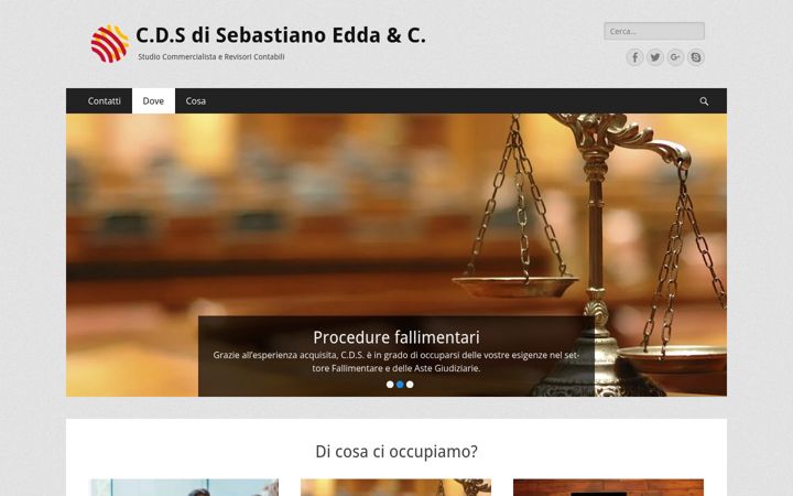 Screenshot of cds-studio.it