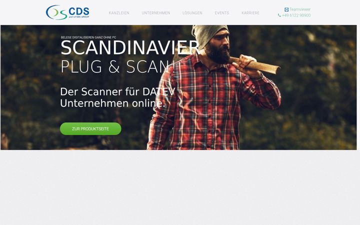 Skärmbild av cds-systeme.de