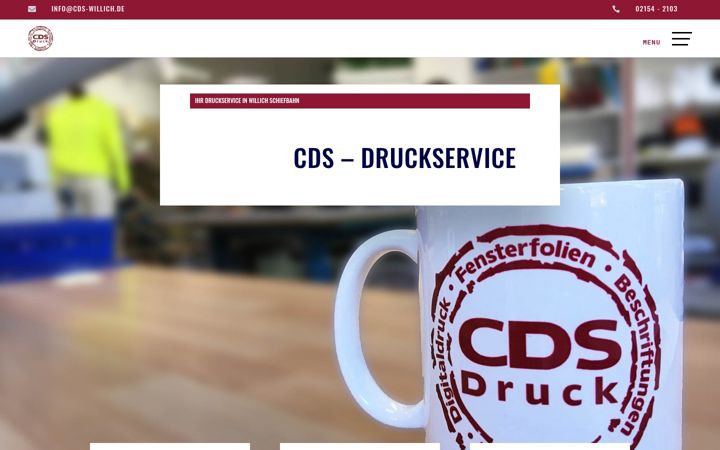Skärmbild av cds-willich.de