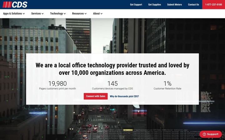Screenshot of cds-yes.com