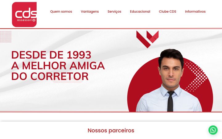 Snímek obrazovky cdsassessoria.com.br