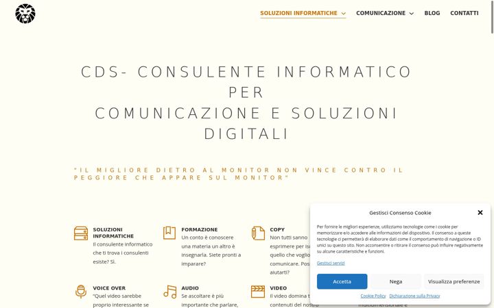 Screenshot of cdsrs.it
