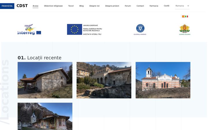 Screenshot of cdst.ro