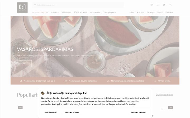 Screenshot di cdstyle.lt