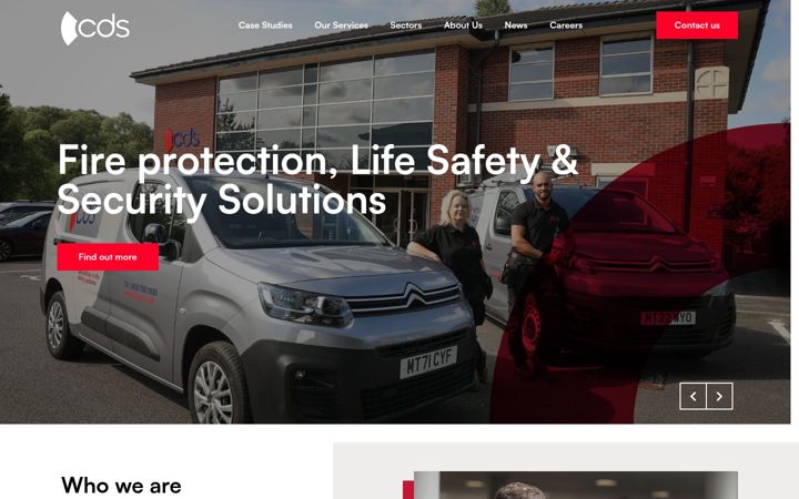 Screenshot of cdsys.co.uk