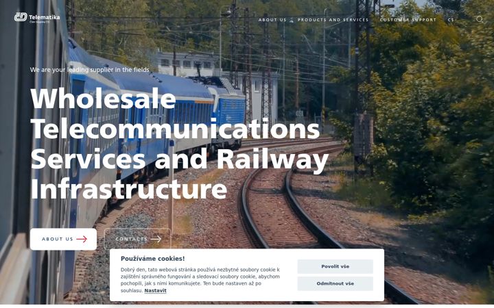 Screenshot of cdt.cz
