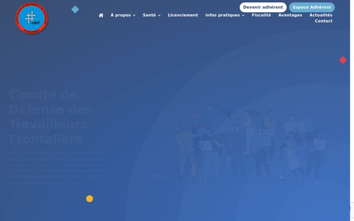 Screenshot of cdtf.org