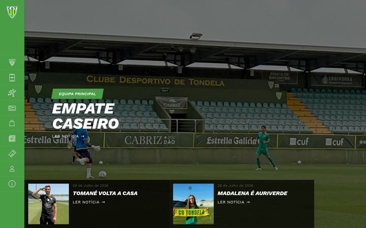 Captura de ecrã de cdtondela.pt