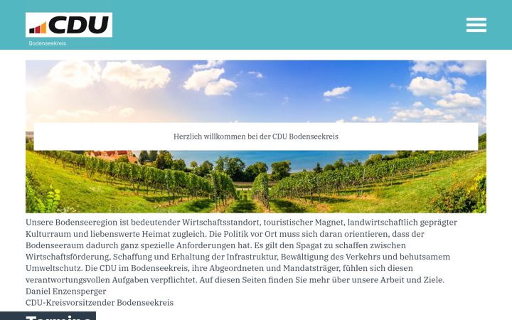 Skärmbild av cdu-bodenseekreis.de