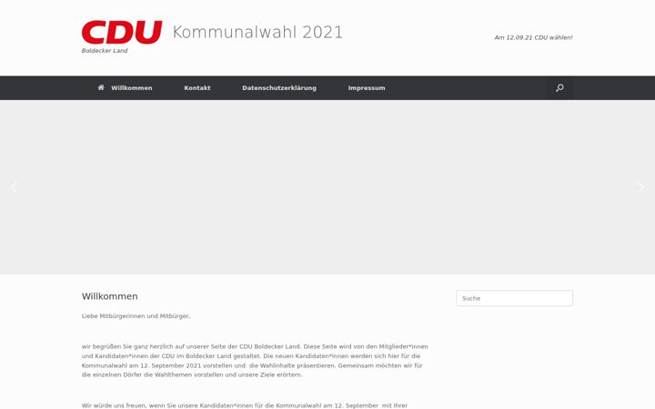Skärmbild av cdu-boldecker-land.de
