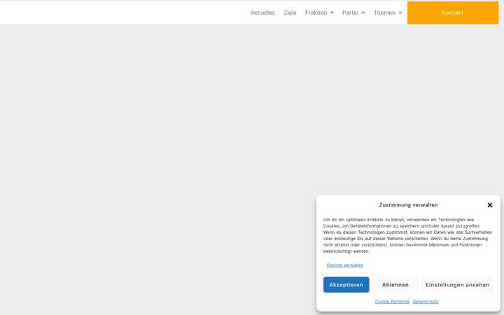 Skærmbillede af cdu-iserlohn.de