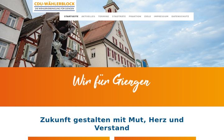 Screenshot di cdu-waehlerblock.de