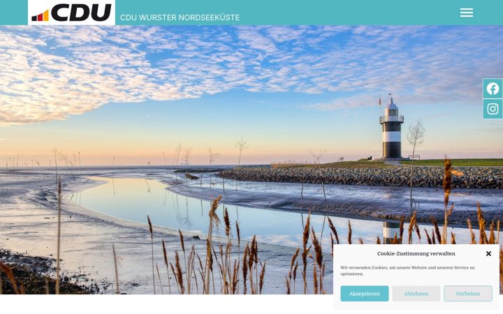 Screenshot di cdu-wnk.de