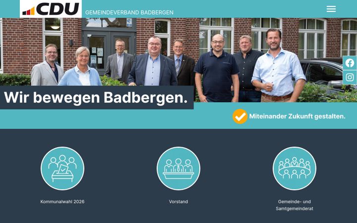 Screenshot di cdubadbergen.de