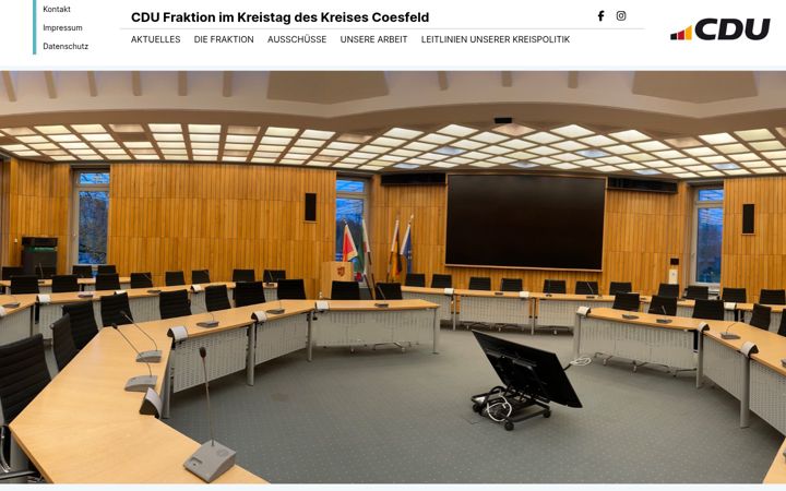 Screenshot di cdufraktion-kreiscoe.de