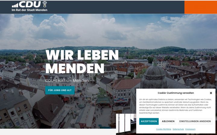 Screenshot di cdufraktion-menden.de