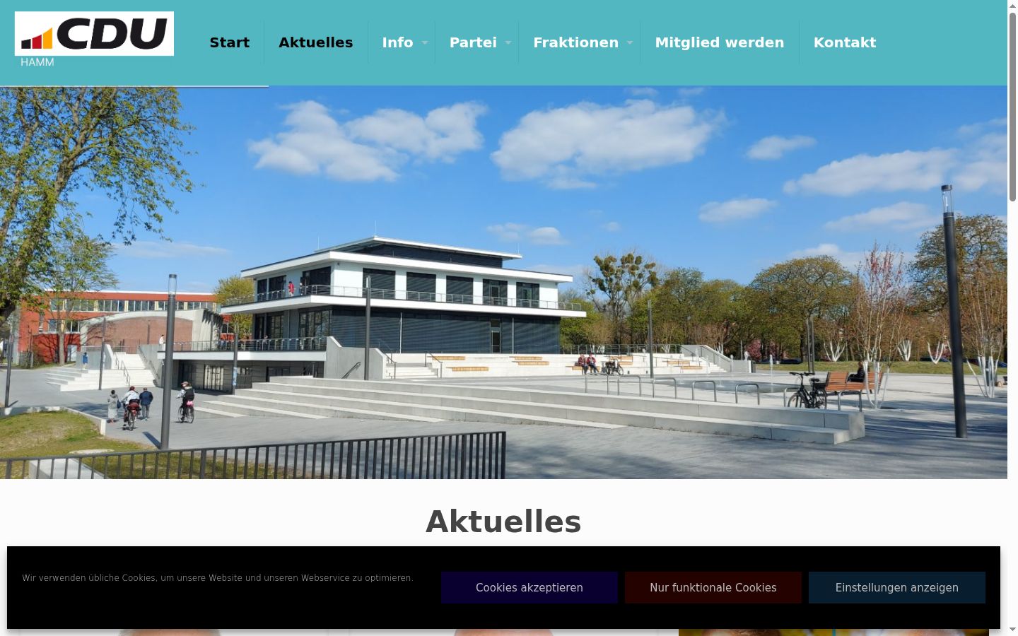 Screenshot tal-banner tal-kunsens muri qabel kwalunkwe interazzjoni