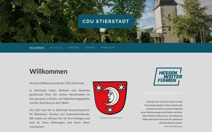 Screenshot di cdustierstadt.de