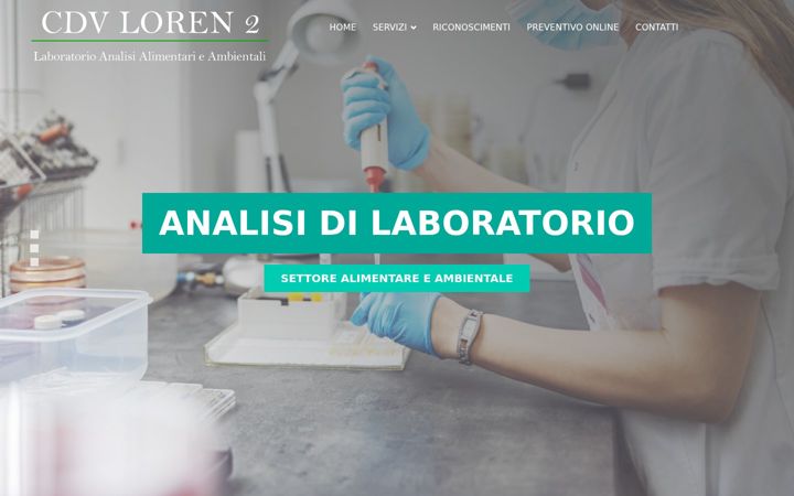 Screenshot of cdvloren2.it