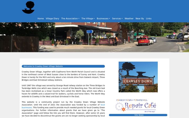 Screenshot of cdvwa.org.uk