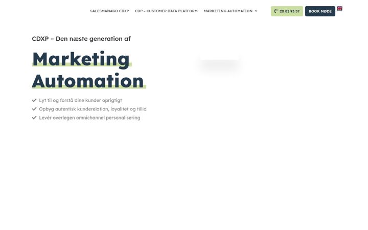 Screenshot of cdxp.dk
