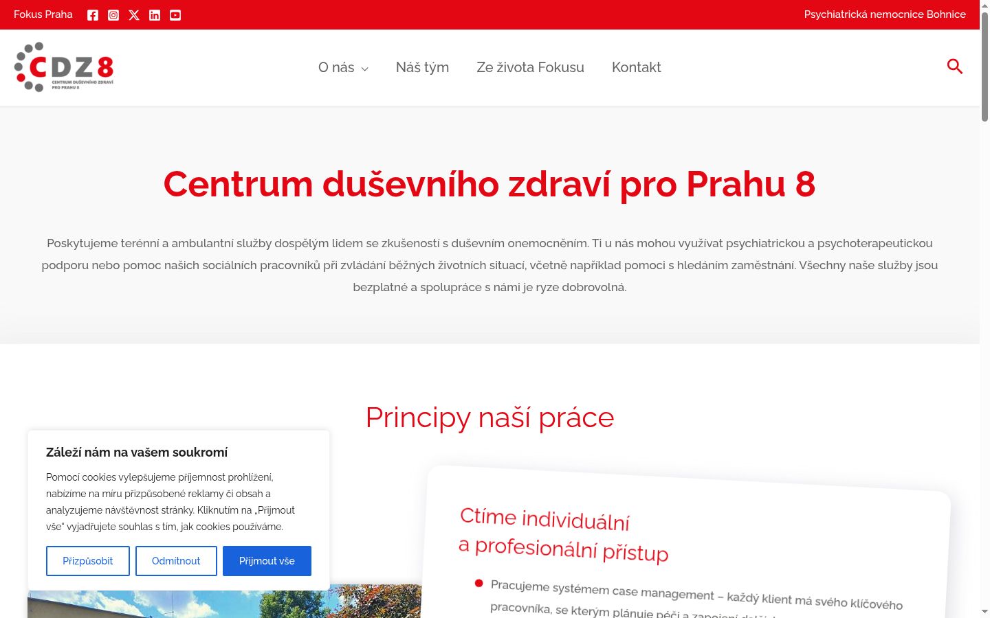 Screenshot tal-banner tal-kunsens muri qabel kwalunkwe interazzjoni