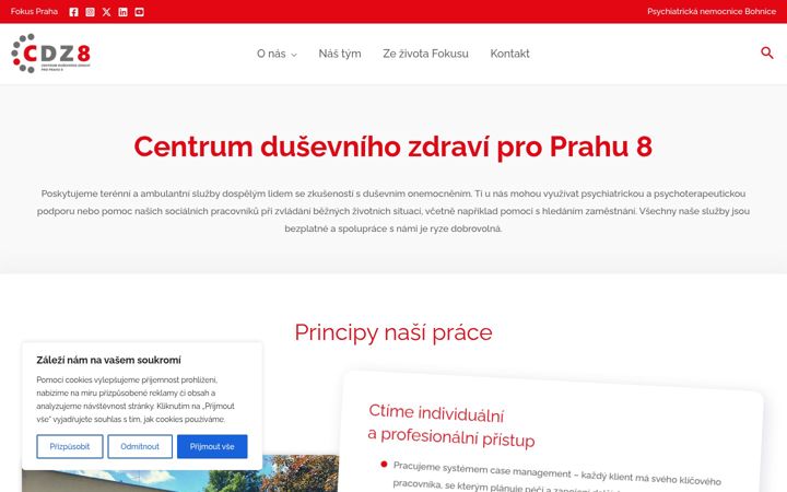 Ekrano kopija cdz8.cz
