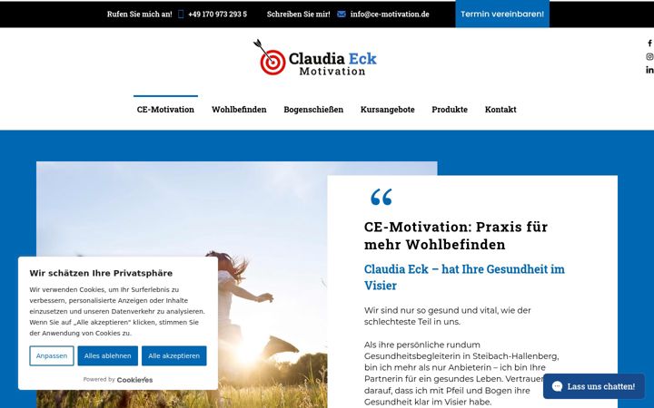 Screenshot of ce-motivation.de