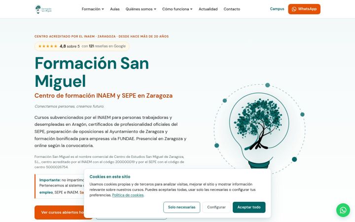 Screenshot of ce-sanmiguel.com