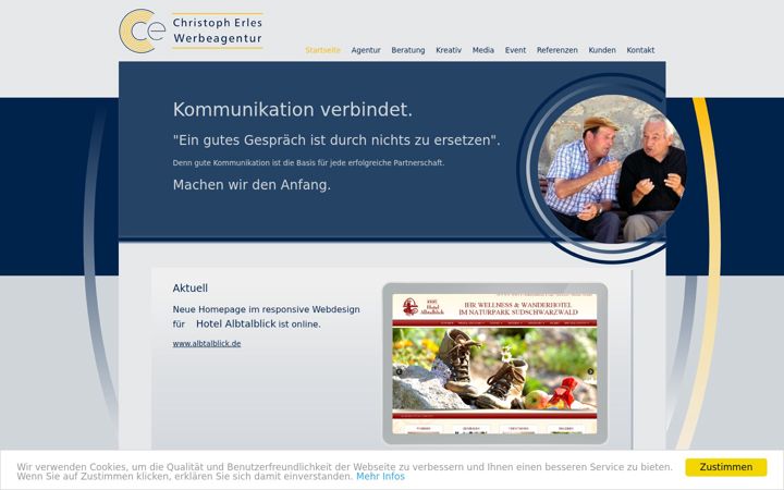 Screenshot of ce-werbeagentur.de