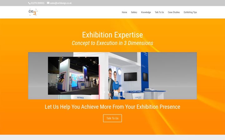Screenshot ta' ce3design.co.uk