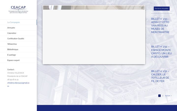Screenshot of ceacap.org