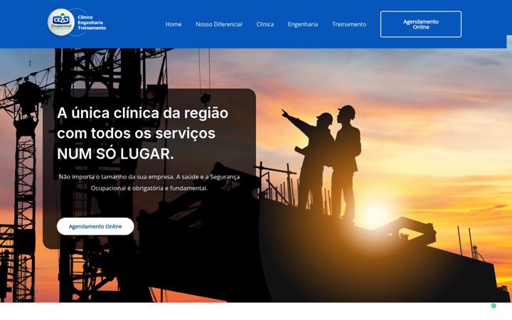 Screenshot of ceadnovalima.com.br