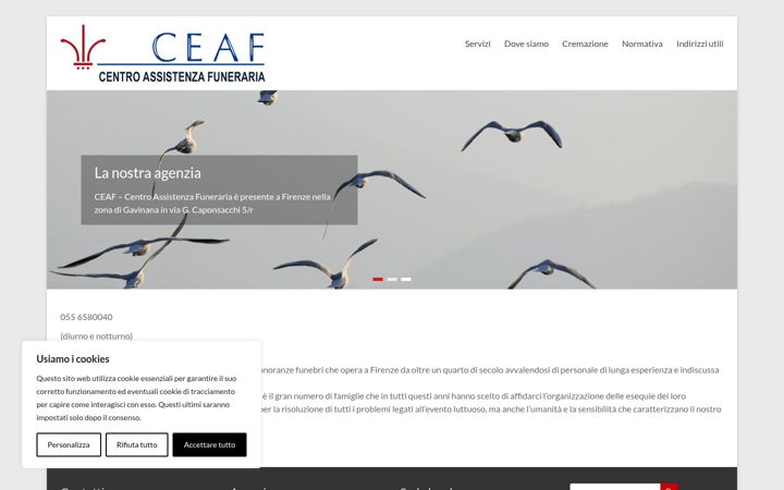 Screenshot di ceaf.it