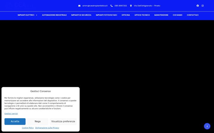 Screenshot of ceaimpiantistica.it